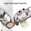 NESOMI Shower Caddy Adhesive Shower Organizer 7-Pack, Rustproof Stainless Steel