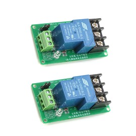 Hailege 2 x 12 V 30 A single channel optocoupler insulation relay module support high and low trigger 12 V