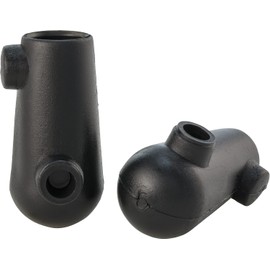 1 Pair of Feet Compatible with Vespa 50 R Special L 125 ET3 Primavera Hole Diameter 20 mm
