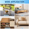 Supkiir 12PCS M8 Adjustable Leveling Feet, Heavy Duty Anti-Slip Furniture