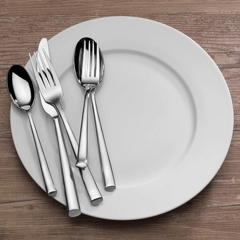 Mikasa, Addison Flatware Service for 4, 20 Piece Set, 18/0