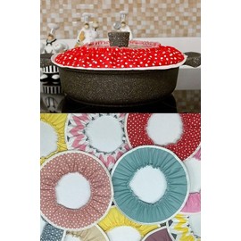 Steam Catcher for Rice Steaming Cloth Cooking, Rice Lid Cover, Rice Brewing, Mixed Color, 1 piece