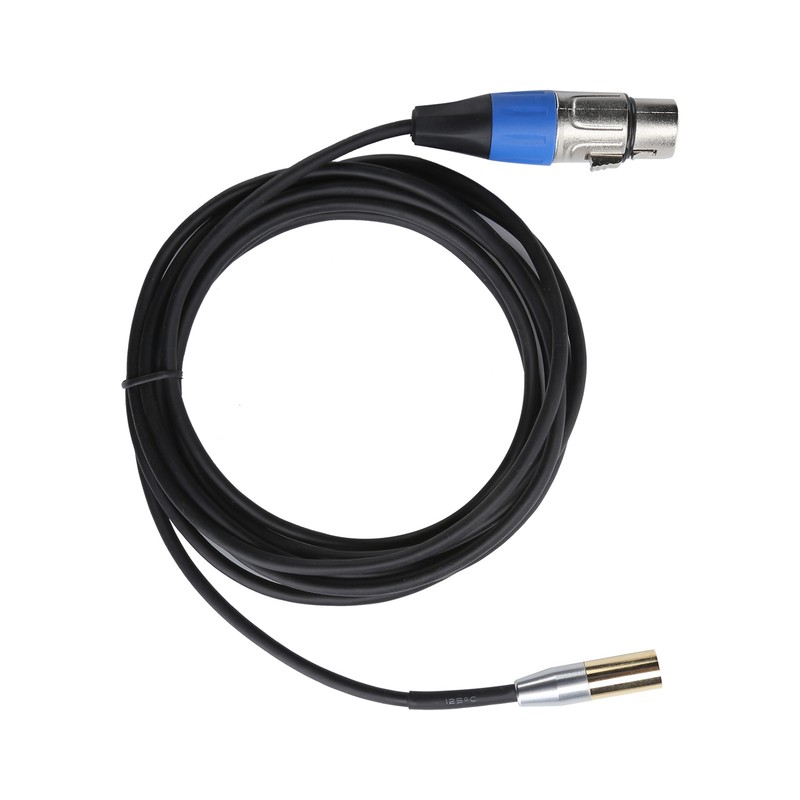 Mini XLR 3 Pin Male to 3 Pin Female Audio