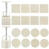 AIKEFOO Chinese Traditional Mid-Autumn Mooncake Mold，Biscuit Stamping Machine，18 pcs 100g/125g
