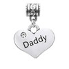 Dangle Daddy Heart Charm