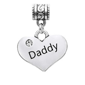 Dangle Daddy Heart Charm