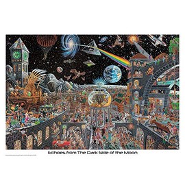 Studio B Echoes from The Darkside of The Moon - Tom Masse - Laminated Poster - 32.5" x 22.5"