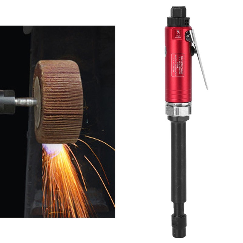 Air Die Grinder 20000RPM 90PSI Precise Extended Pneumatic Grinding Machine