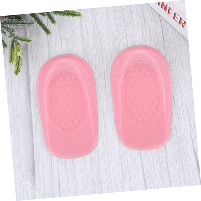 OATIPHO 1pair Breathable Gel Height Increase Insoles Pu Pads for