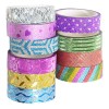 Glitter Washi Cinta De Enmascarar Decoración De Diy