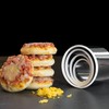 Lurch 10560 Cookie Rings Set Stainless Steel 6 Pieces for