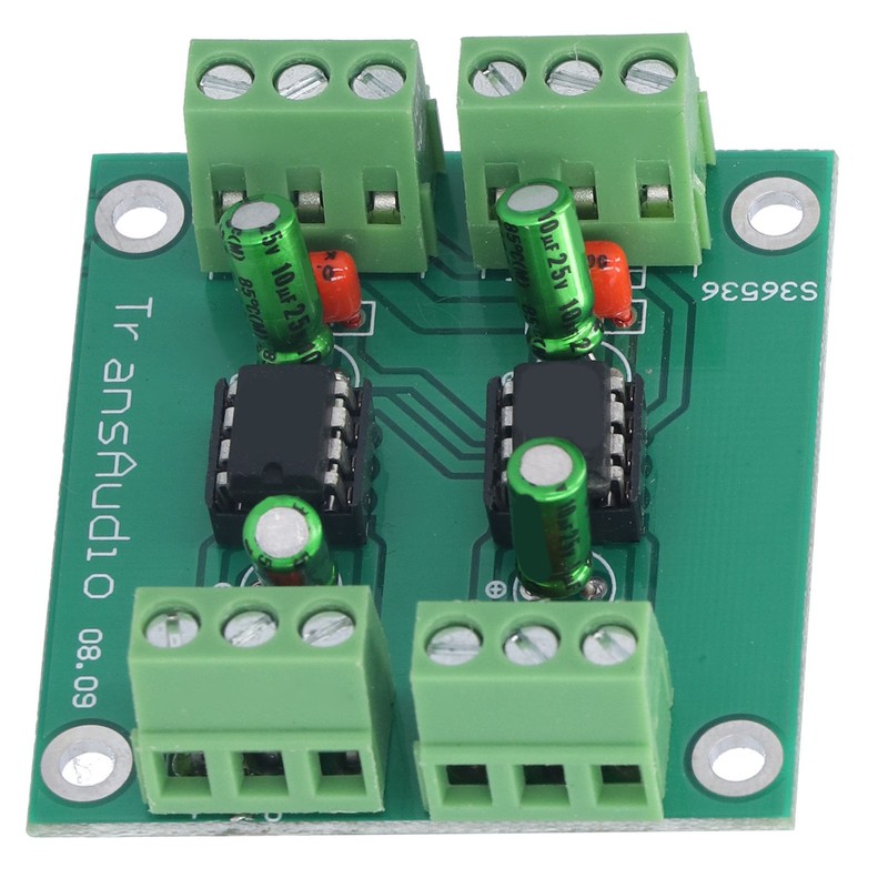 Converter Board DRV134PA Unbalanced to Balanced Low Distortion Dual Channel