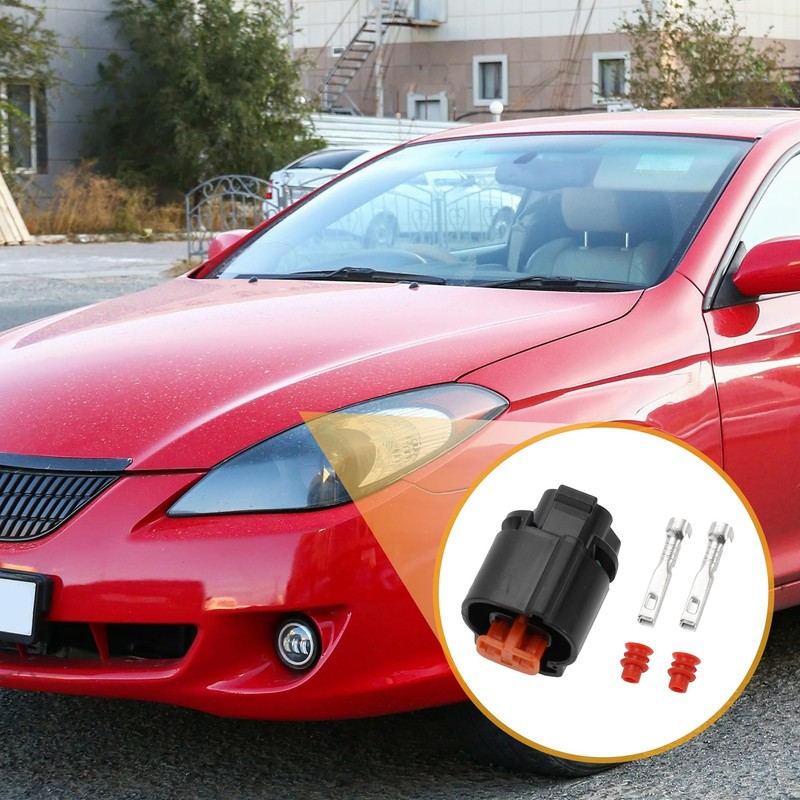 Partuto 2 Pin Front Indicator Lights Connector Plug Car Female