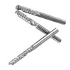 Single Flute End Mill,Ozgkee 3Mm End Mill 10Pcs Single Flute