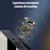Dpofirs 1 to 2 Wireless Lavalier Microphone for Camera PC