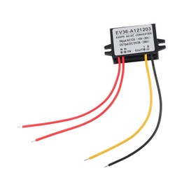 Kodrily AC12V to DC12V Converter, Integrated SMD AC12V to DC12V Step Down Converter, Small Size AC to 12V DC Converter Short Circuit Transformador for Motor Router Pump 1Pcs 3A
