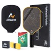 ALLWAKE 3K Raw Carbon Fiber Pickleball Hot Pressing Technology 16MM