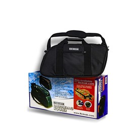 RICKRAK Saddlebag Kooler, Insulated Cooler Bag with 24-Can Capacity, Removable Waterproof Polyester Liner, 3 Zippered Pockets Road Travel Accessories Compatible with Harley Davidson Motorcycles