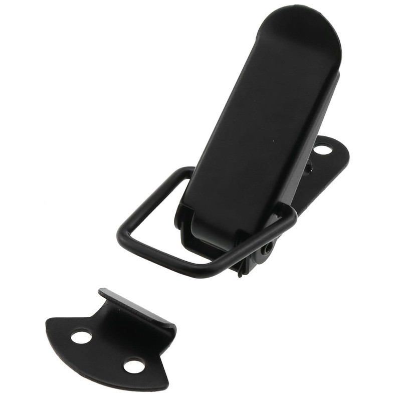 MEETOOT 2pcs Stainless Steel Spring Loaded Toggle Latches Hasps Clamps