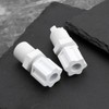 LT Easiyl 2pcs Chlorinator Check Valve Compression Nut Inlet Fitting