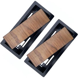 Floor Vent Covers Floor Register Floor reg Floor Duct Covers Flooring Vent Covers Vent Cover for foor Vents Flooring registers (2 X Black)