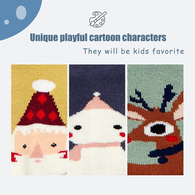 Zestonie Infant Baby Boys Winter Warm Socks Baby Non Slip