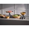 APS 1053 Mango Wood Bowl with Epoxy Resin Coating Inside,