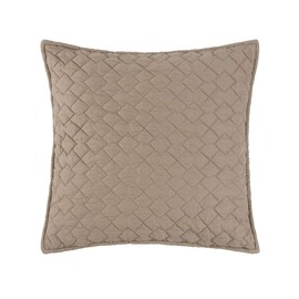 C&F Home Regent Clay Pillow Solid Decor Decoration Throw Pillow for Couch Chair Living Room Bedroom 18" x 18" Clay Natural Tan