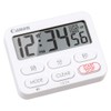 Canon CT-50-WH Clock Timer, Kitchen Timer, Antibacterial, Magnet, Large LCD,