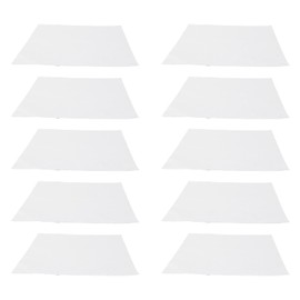 14 Count Embroidery Fabric Cotton White for DIY Stitch Embroidered Cloth 10Pcs 12X12In Needlework Textile Aida Cloth