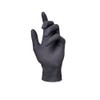 Panthera Powder Free Latex Examination Tattoo Gloves, X-Large, Black, 90-Piece