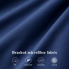 Aisbo King Size Fitted Sheet Navy Blue - Extra Deep