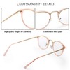 Aroncent Ladies Clear Comfortable Ultra Light Lens Glasses - Choice