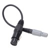 Aviation Headset Adapter 6pin LEMO to 5pin XLR High Density