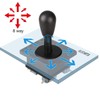 American Style Arcade Competition 2Pin Joystick BLACK Switchable From 8