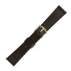 Maruman Watch Band, Cow (Calf), Made in Japan, Black, Casual