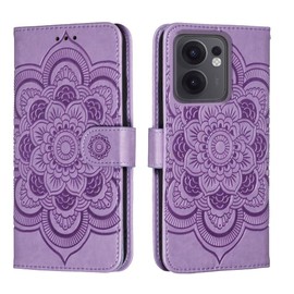 shingtomua for Oppo Reno13 F Case Wallet with Card Holder Kickstand Magnetic Soft Leather Flip Fold Case for Oppo Reno 13F Cover (Purple)