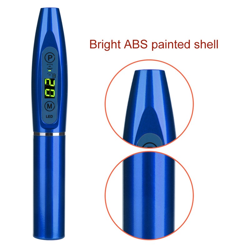 Rechargeable Wireless Dental Curing LED Light Lamp Blue