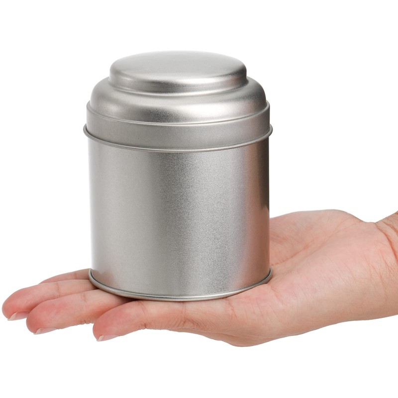 Lawei 9 Pack Tea Tins Canister with Airtight Double Lids,