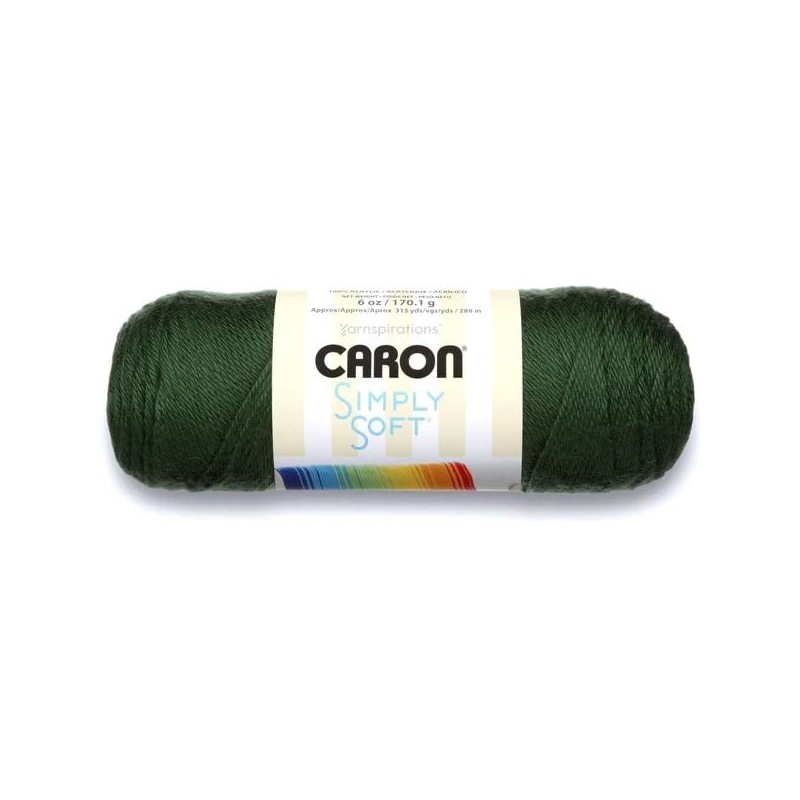 Caron Simply Soft Yarn Assortment (Greenery)