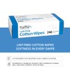 ForPro Professional Collection Lint-Free Cotton Wipes, 100% Pure Cotton Gauze,