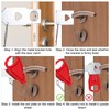 PATIKIL Hotel Door Lock, 1 Pack Heavy Duty Extra Lock