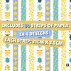 AKH® 30 Easter Paper Chains - Mixed Easter Paper Chains