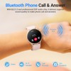 aeac Smart Watch for Women,1.32" AMOLED Touchscreen Fitness Tracker, Make/Answer