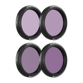 Freewell ND8/PL, ND16/PL, ND32/PL, ND64/PL Bright Day Filter Set for Osmo Action 5 Pro - Hybrid Polarising ND Filters for Glare Reduction