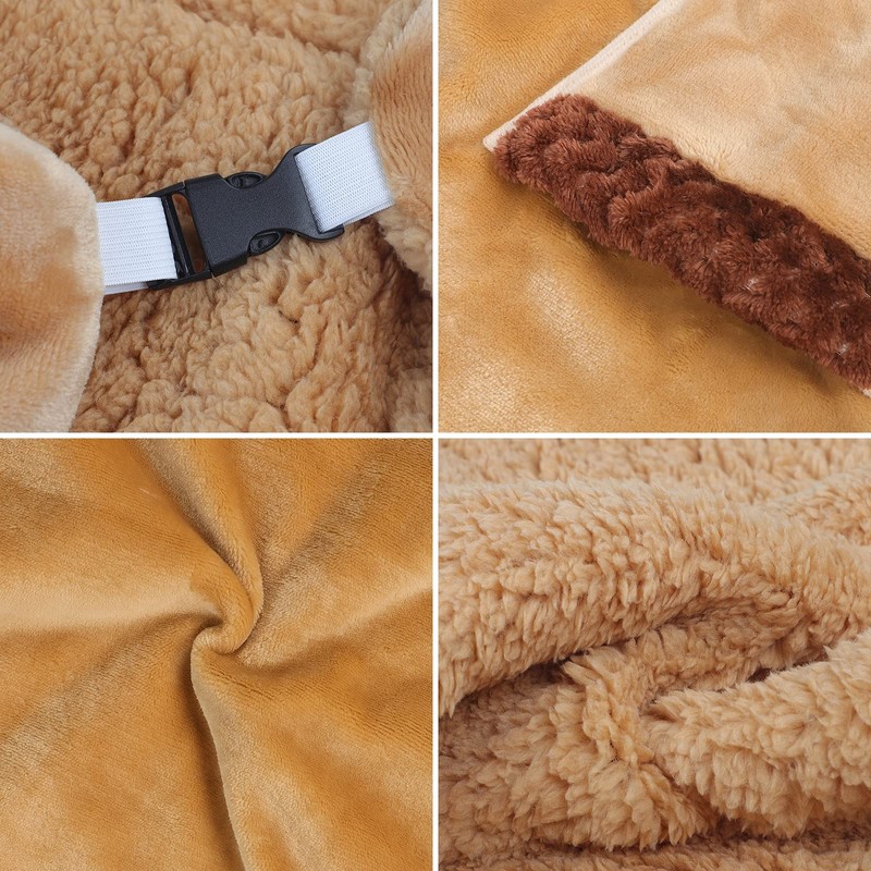 NICEYEA USB Electric Heated Throw Blanket Warm Hands Thermal Shawl