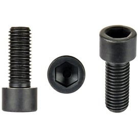 M6 (6mm x 25mm) Black Zinc Flake 8.8 Allen Socket Cap Head Screws – Bolts Hexagon Socket (Pack of 20)