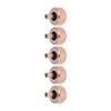 5pcs Professional Watch Crown Steel Wrist Watch Parts Watchmaker Repairing