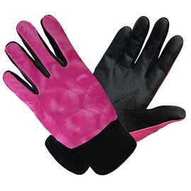 Surprizeshop Winter Pair Ladies Golf Gloves | Pair | Left & Right Hand | Extra Warm Polar Stretch Fabric with soft Polyester | All Weather Palm | Golf | Walking | Hiking | Tennis