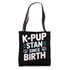 K-Pop Dance Korean Pop Music Dog Owner South Korea Kpop Tote Bag